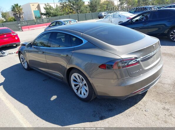 5YJSA1E2XGF133530 2016 TESLA MODEL S Gray Задня ліва чверть