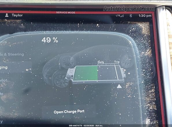5YJSA1E2XGF133530 2016 TESLA MODEL S Gray 