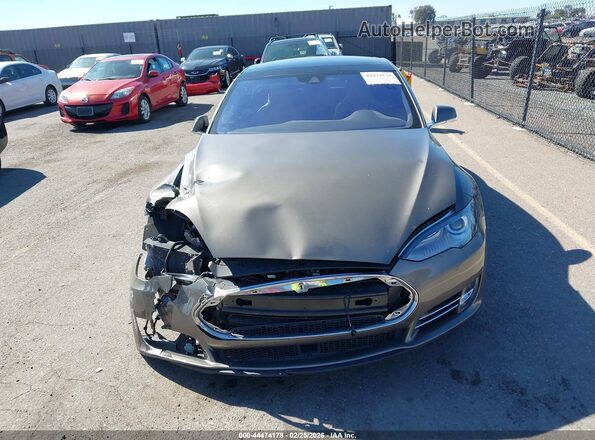 5YJSA1E2XGF133530 2016 TESLA MODEL S Gray Вид щитка приладів