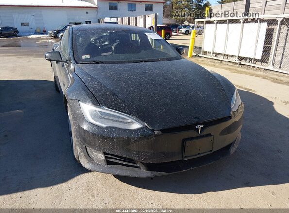 5YJSA1E2XMF426534 2021 TESLA MODEL S Black წინა პანელის ხედი