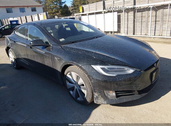 5YJSA1E2XMF426534 2021 TESLA MODEL S Black ხელსაწყოთა პანელის ხედი