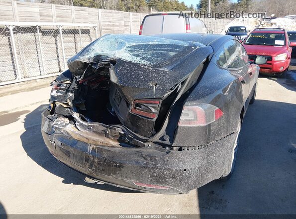 5YJSA1E2XMF426534 2021 TESLA MODEL S Black უკანა მარჯვენა