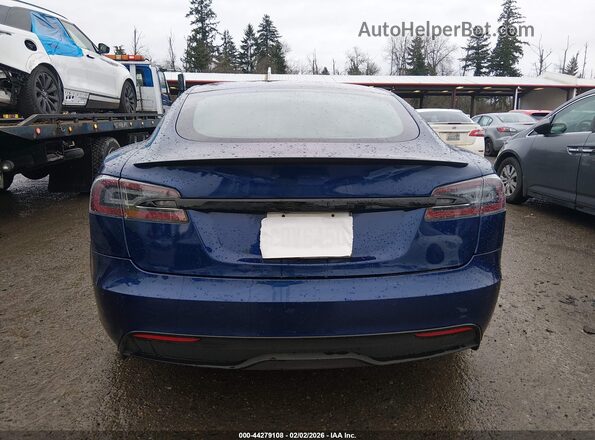 5YJSA1E50MF428352 2021 TESLA MODEL S Blue 