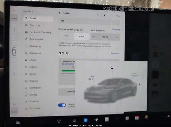 5YJSA1E54MF428838 2021 TESLA MODEL S Gray 