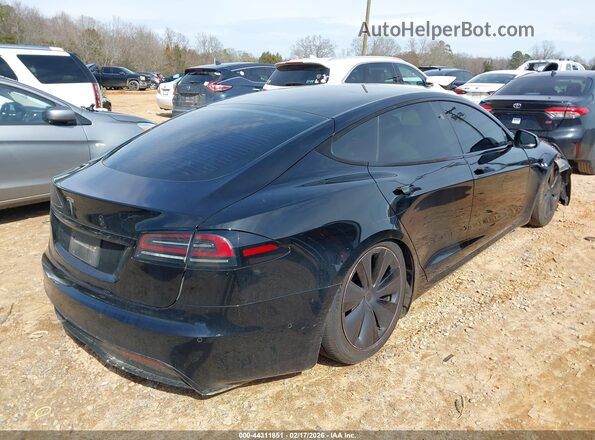 5YJSA1E55NF473367 2022 TESLA MODEL S Black Tył prawy