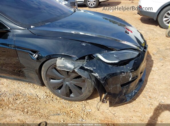 5YJSA1E55NF473367 2022 TESLA MODEL S Black Widok deski rozdzielczej