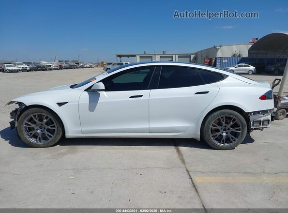 5YJSA1E59MF440421 2021 TESLA MODEL S White Vista interior de 360 grados