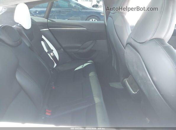 5YJSA1E59MF440421 2021 TESLA MODEL S White Vista de la etiqueta del VIN