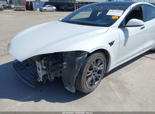 5YJSA1E59MF440421 2021 TESLA MODEL S White 