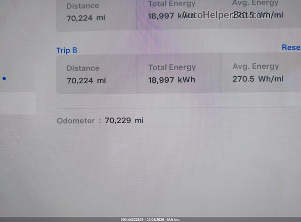 5YJSA1E5XMF440377 2021 TESLA MODEL S Белый Вид задних сидений