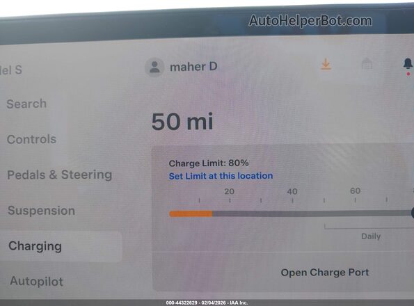 5YJSA1E5XMF440377 2021 TESLA MODEL S Белый 