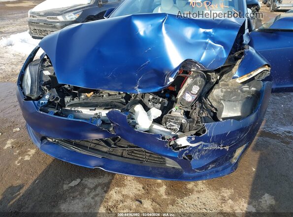 5YJSA1E69PF519391 2023 TESLA MODEL S Blue Դիմացի տեսք