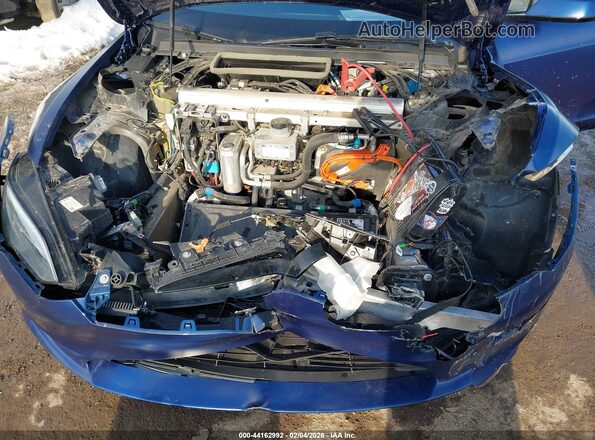 5YJSA1E69PF519391 2023 TESLA MODEL S Blue Հետևի տեսք