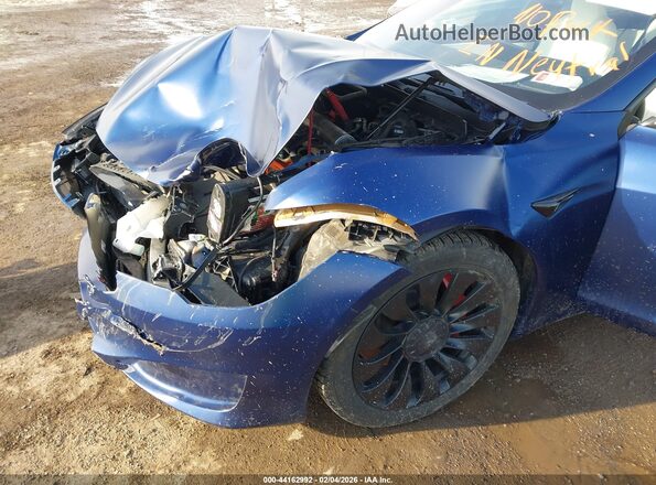 5YJSA1E69PF519391 2023 TESLA MODEL S Blue 