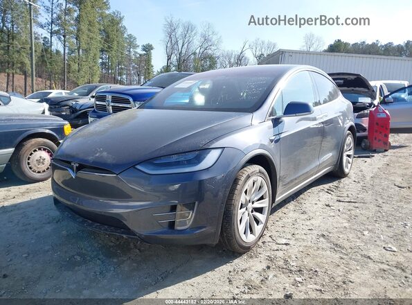 5YJXCAE23KF181900 2019 TESLA MODEL X Gray Front left