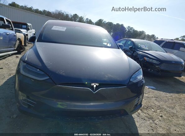 5YJXCAE23KF181900 2019 TESLA MODEL X Gray Dashboard view