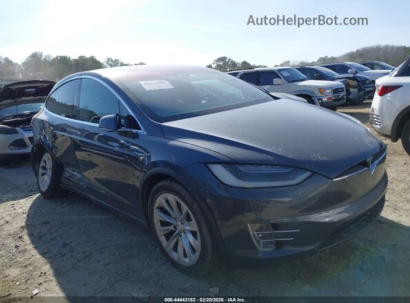 5YJXCAE23KF181900 2019 TESLA MODEL X Gray Instrument cluster view