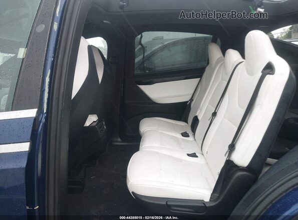 5YJXCAE23KF192296 2019 TESLA MODEL X Blue Vista frontal