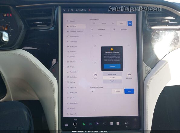 5YJXCAE23KF192296 2019 TESLA MODEL X Blue 