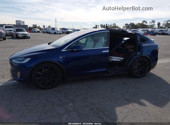 5YJXCAE23KF192296 2019 TESLA MODEL X Blue 