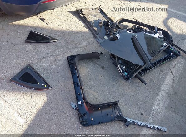 5YJXCAE23KF192296 2019 TESLA MODEL X Blue Vista del cuadro de instrumentos