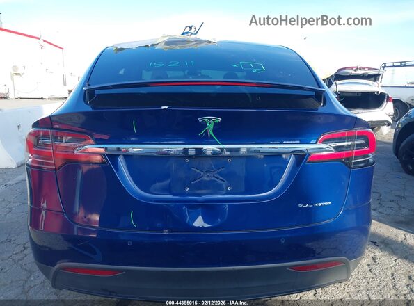 5YJXCAE23KF192296 2019 TESLA MODEL X Blue 