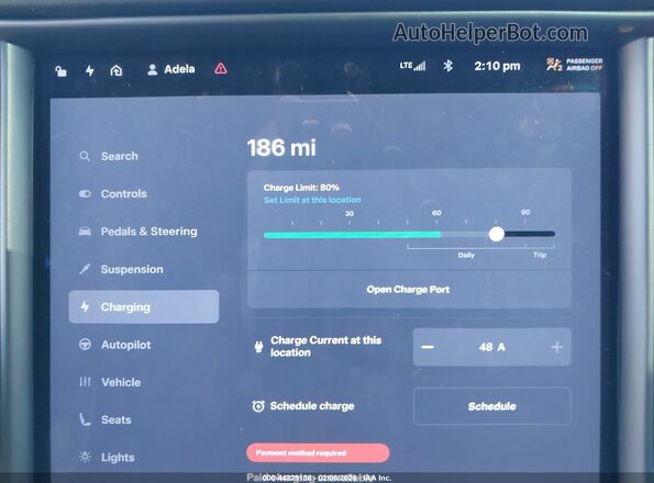 5YJXCBE24LF231419 2020 TESLA MODEL X White 