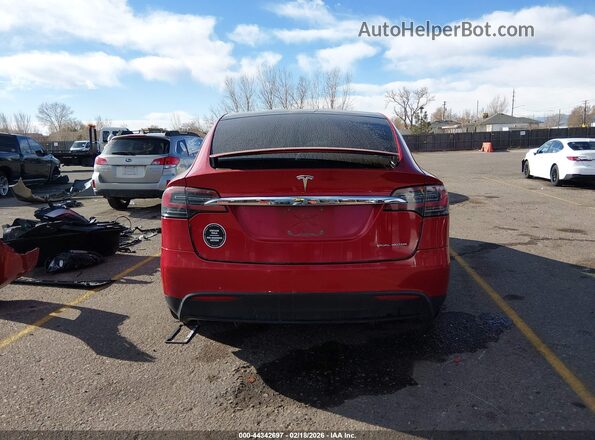 5YJXCBE27LF236937 2020 TESLA MODEL X Red 