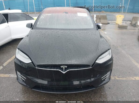 5YJXCBE28GF017426 2016 TESLA MODEL X Black Вид щитка приладів