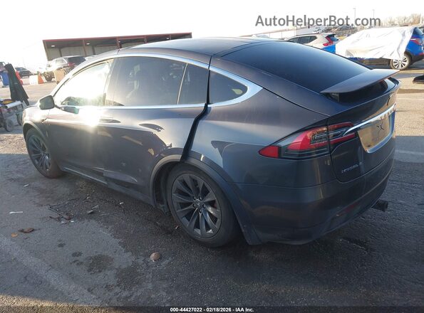 5YJXCBE45JF089774 2018 TESLA MODEL X Серый Задняя левая четверть