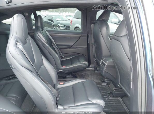 5YJXCBE47LF248488 2020 TESLA MODEL X Фиолетовый Вид наклейки с VIN-кодом