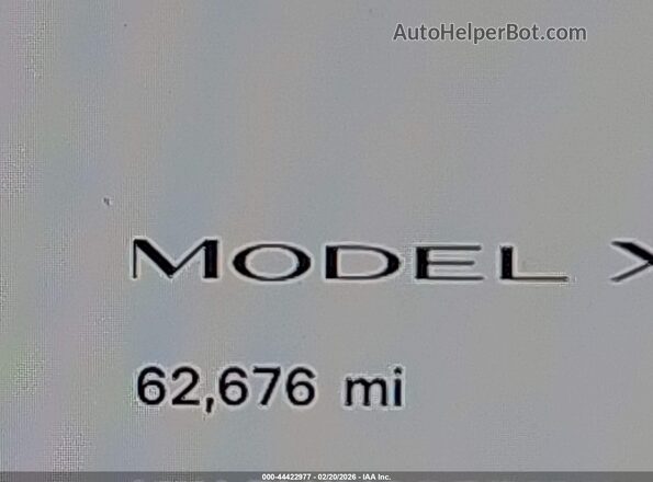 5YJXCBE50MF326779 2021 TESLA MODEL X White 