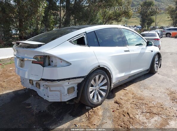 5YJXCDE22LF261093 2020 TESLA MODEL X White Задня права чверть