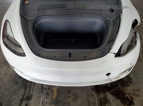 5YJYGDED2MF103543 2021 TESLA MODEL White ძრავის განყოფილების ხედი
