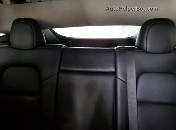 5YJYGDED2MF103543 2021 TESLA MODEL White უკანა სავარძლების ხედი