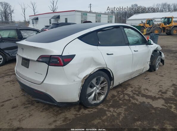 5YJYGDEE0MF296073 2021 TESLA MODEL Y Белый Задняя правая четверть