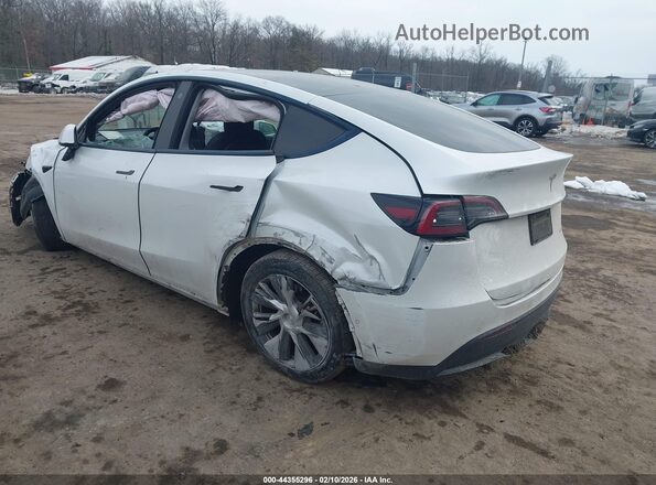 5YJYGDEE0MF296073 2021 TESLA MODEL Y Белый Задняя левая четверть