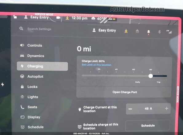 5YJYGDEE1MF067420 2021 TESLA MODEL Y Синий 