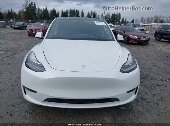5YJYGDEE2LF041729 2020 TESLA MODEL Y White უკანა სალონის ხედი