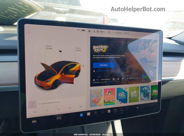 5YJYGDEE2MF216935 2021 TESLA MODEL Y Black 