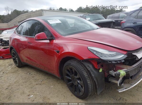 5YJYGDEE3MF287027 2021 TESLA MODEL Y Red 