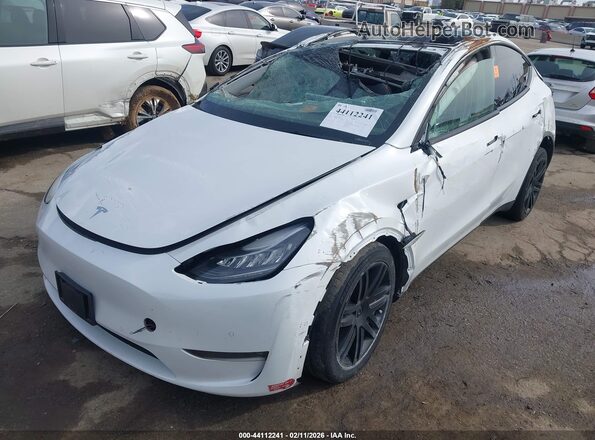 5YJYGDEE6MF231468 2021 TESLA MODEL Y White Przód lewy