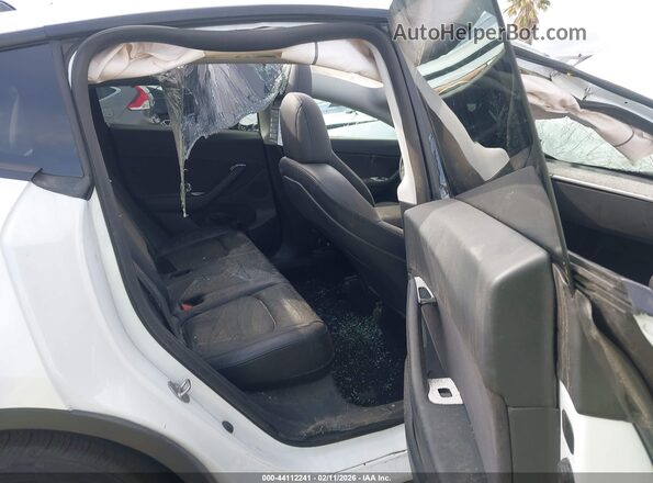 5YJYGDEE6MF231468 2021 TESLA MODEL Y White Widok naklejki z numerem VIN