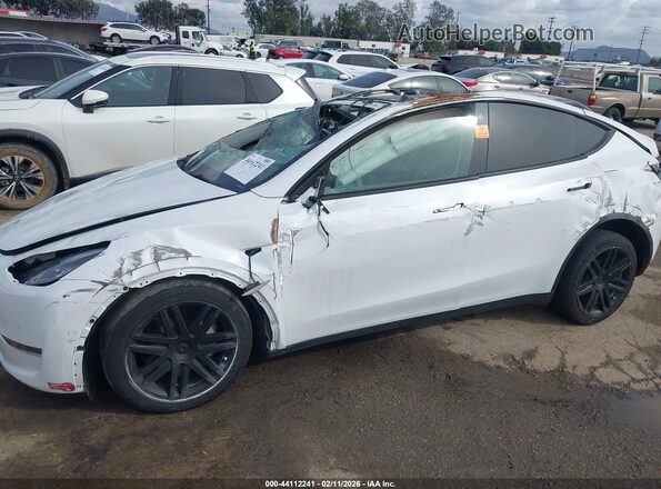 5YJYGDEE6MF231468 2021 TESLA MODEL Y White Widok deski rozdzielczej