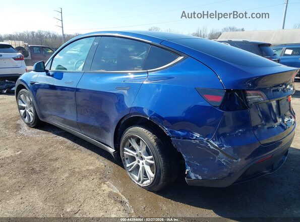 5YJYGDEE6MF305455 2021 TESLA MODEL Y Blue Հետևի ձախ