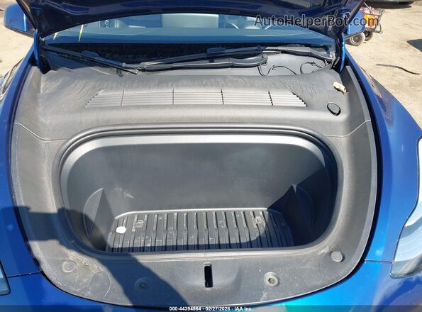 5YJYGDEE6MF305455 2021 TESLA MODEL Y Blue Հետևի տեսք