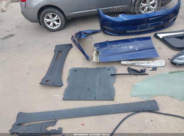 5YJYGDEE8LF021033 2020 TESLA MODEL Y Blue Vista del cuadro de instrumentos