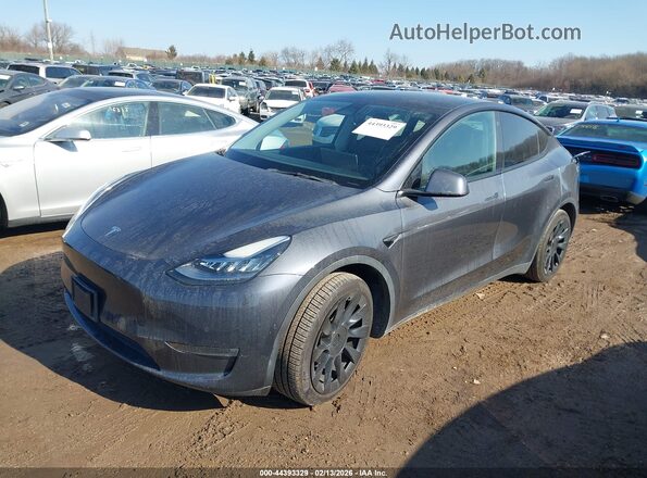 5YJYGDEE8MF209021 2021 TESLA MODEL Y Gray 