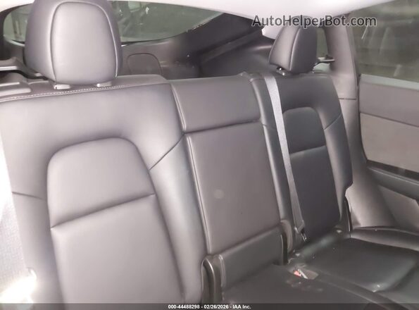 5YJYGDEEXLF055989 2020 TESLA MODEL Y White Vista de la etiqueta del VIN