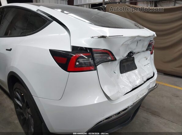 5YJYGDEEXLF055989 2020 TESLA MODEL Y White Vista frontal